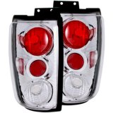 ANZO 1997-2002 Ford Expedition Taillights Chrome thumbnail 5