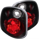 ANZO 1997-2000 Ford F-150 Taillights Black thumbnail 1