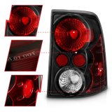 ANZO 2002-2005 Ford Explorer Taillights Black thumbnail 7