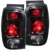 ANZO 1998-2001 Ford Explorer Taillights Black thumbnail 1