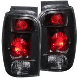 ANZO 1998-2001 Ford Explorer Taillights Black thumbnail 5
