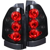 ANZO 2002-2008 GMC Envoy Taillights Black thumbnail 4