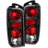 ANZO 1997-2001 Jeep Cherokee Taillights Black thumbnail 4