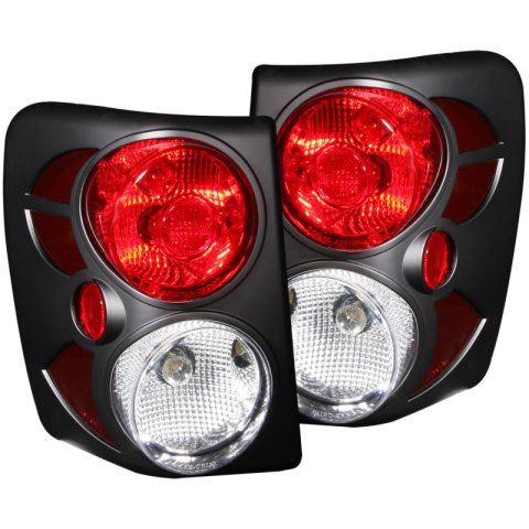 ANZO 1999-2003 Jeep Grand Cherokee Taillights Black thumbnail 4