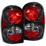 ANZO 2002-2007 Jeep Liberty Taillights Black thumbnail 1