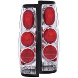 ANZO 1986-1997 Nissan Hardbody Taillights Chrome thumbnail 4