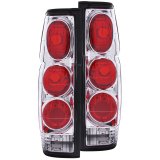 ANZO 1986-1997 Nissan Hardbody Taillights Chrome thumbnail 5