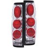 ANZO 1986-1997 Nissan Hardbody Taillights Chrome thumbnail 9