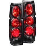 ANZO 1986-1997 Nissan Hardbody Taillights Black thumbnail 3