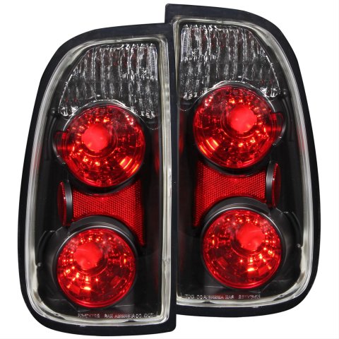 ANZO 2000-2006 Toyota Tundra Taillights Black (Regular & Access Cab Models Only) thumbnail 1