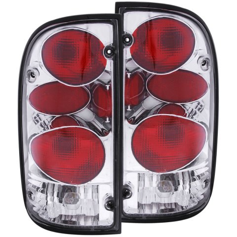 ANZO 1995-2000 Toyota Tacoma Taillights Chrome thumbnail 3