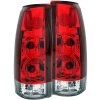ANZO 1999-2000 Cadillac Escalade Taillights Red/Clear - New Gen thumbnail 8