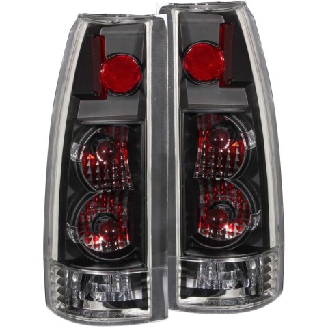 ANZO 1999-2000 Cadillac Escalade Taillights Black - New Gen thumbnail 3