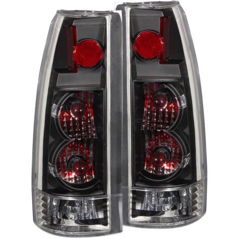 ANZO 1999-2000 Cadillac Escalade Taillights Black - New Gen thumbnail 4