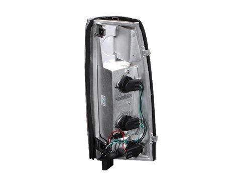 ANZO 1999-2000 Cadillac Escalade Taillights Black - New Gen thumbnail 7