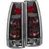 ANZO 1999-2000 Cadillac Escalade Taillights Black - New Gen thumbnail 8