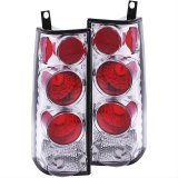 ANZO 1996-2002 GMC Savana Taillights Chrome thumbnail 1