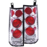 ANZO 1996-2002 GMC Savana Taillights Chrome thumbnail 3