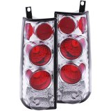 ANZO 1996-2002 GMC Savana Taillights Chrome thumbnail 4