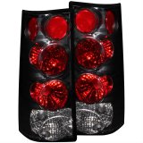 ANZO 1996-2002 GMC Savana Taillights Black thumbnail 1