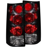 ANZO 1996-2002 GMC Savana Taillights Black thumbnail 5