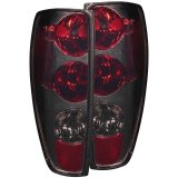 ANZO 2004-2012 Chevrolet Colorado Taillights Red/Smoke thumbnail 2