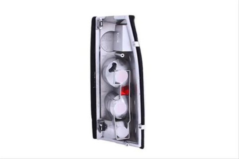 ANZO 1999-2000 Cadillac Escalade Taillights Dark Smoke 3D Style thumbnail 2