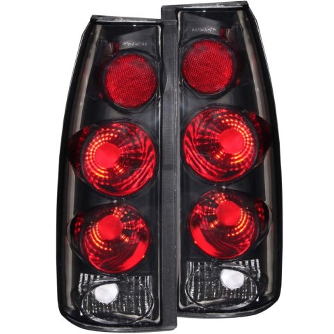ANZO 1999-2000 Cadillac Escalade Taillights Dark Smoke 3D Style thumbnail 3