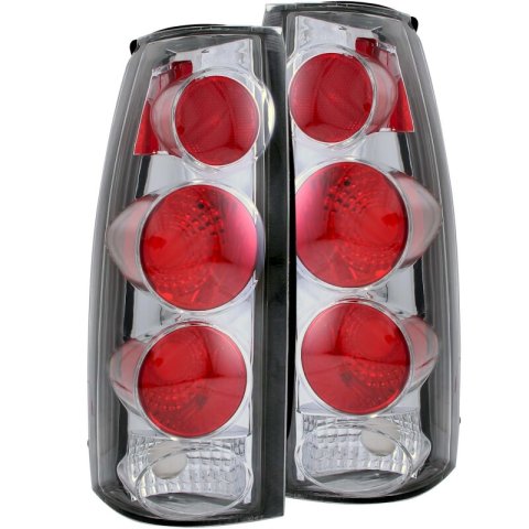 ANZO 1999-2000 Cadillac Escalade Taillights Smoke 3D Style thumbnail 4