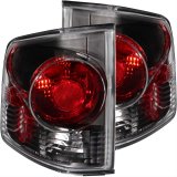 ANZO 1995-2005 Chevrolet S-10 Taillights Dark Smoke 3D Style thumbnail 1