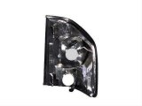 ANZO 1995-2005 Chevrolet S-10 Taillights Dark Smoke 3D Style thumbnail 2