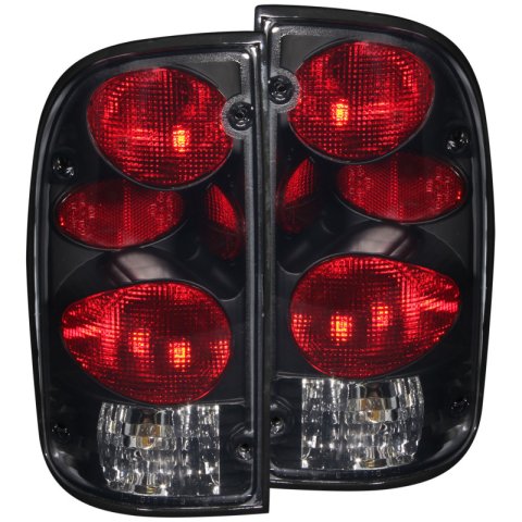 ANZO 1995-2000 Toyota Tacoma Taillights Dark Smoke G2 thumbnail 5