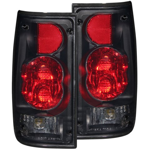 ANZO 1989-1995 Toyota Pickup Taillights Dark Smoke G2 thumbnail 2