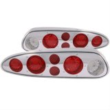 ANZO 1993-2002 Chevrolet Camaro Taillights Chrome thumbnail 1