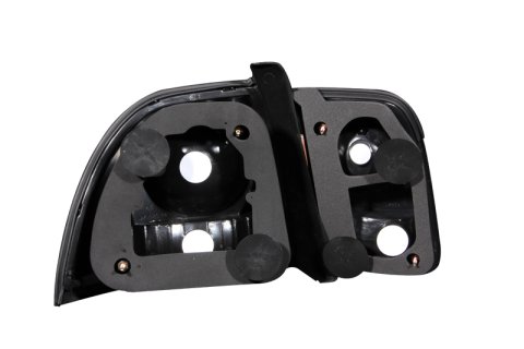 ANZO 1996-1997 Honda Accord Taillights Black thumbnail 7