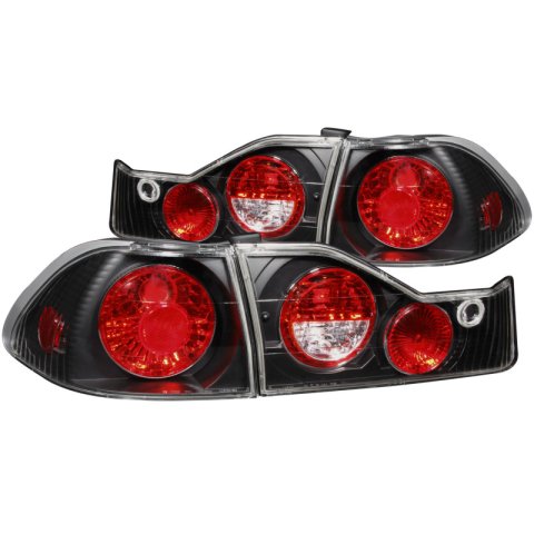 ANZO 1998-2000 Honda Accord Taillights Black thumbnail 3