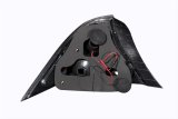 ANZO 2001-2003 Honda Civic Taillights Black w/ Halo thumbnail 2