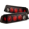 ANZO 1988-1991 Honda Civic Taillights Black thumbnail 4
