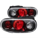 ANZO 1990-1997 Mazda Miata Taillights Black thumbnail 1