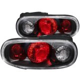 ANZO 1990-1997 Mazda Miata Taillights Black thumbnail 4