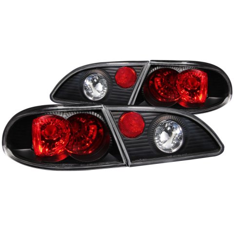 ANZO 1998-2002 Toyota Corolla Taillights Black thumbnail 3