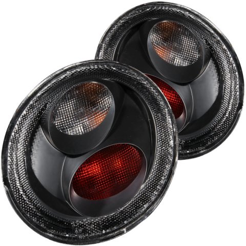ANZO 1998-2005 Volkswagen Beetle Taillights Black thumbnail 4