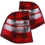 ANZO 1998-2005 Mercedes Benz M Class W163 Taillights Chrome thumbnail 4