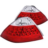 ANZO 2006-2007 Honda Accord Taillights Red/Clear thumbnail 4
