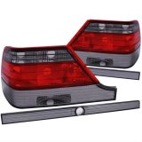 ANZO 1995-1999 Mercedes Benz S Class W140 Taillights Red/Smoke thumbnail 1