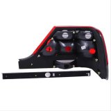 ANZO 1995-1999 Mercedes Benz S Class W140 Taillights Red/Smoke thumbnail 2