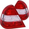ANZO 1994-2000 Mercedes Benz C Class W202 Taillights Red/Clear thumbnail 9