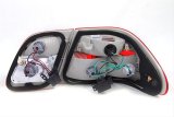 ANZO 1996-2002 Mercedes Benz E Class W210 Taillights Red/Clear G2 thumbnail 2