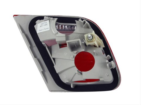 ANZO 2000-2003 BMW 3 Series E46 Taillights Red/Clear - Inner thumbnail 2
