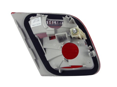 ANZO 2000-2003 BMW 3 Series E46 Taillights Red/Clear - Inner thumbnail 6